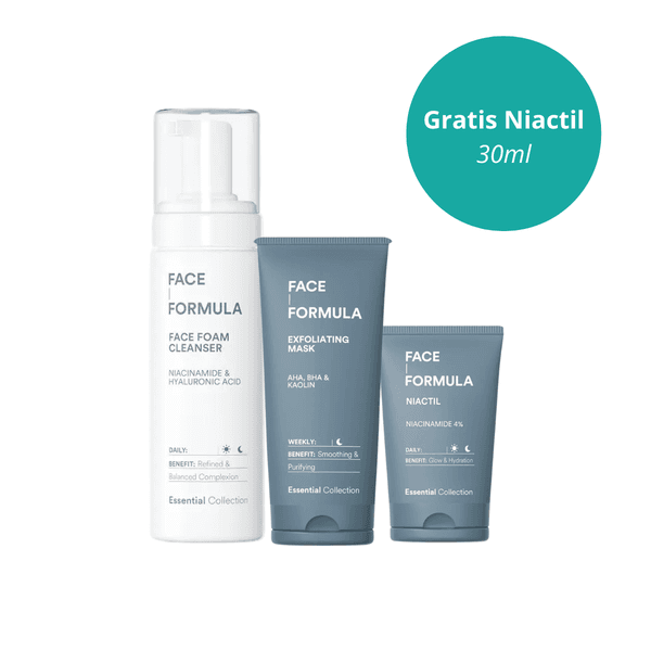 Hovedbilde Face Formula Essential Kit: Gratis Niactil 30ml